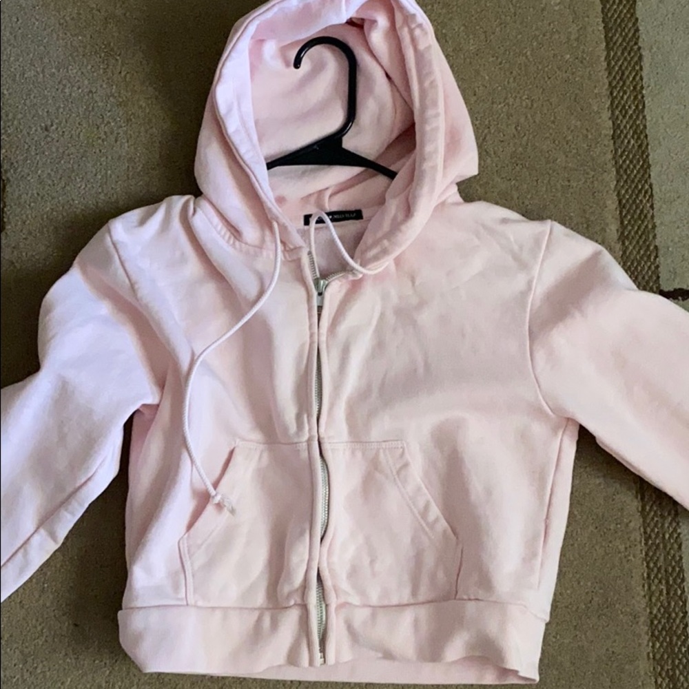Brandy Melville cropped hoodie.